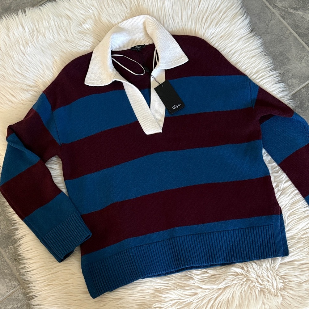 Rails V-Neck polo Sweater